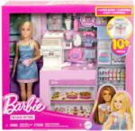 Mattel Set de joaca cu papusa Barbie, Coffee Shop, HXN94 Papusa Barbie