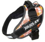 Julius-K9 IDC Powerhám, felirattal, Rózsaszínen virágok - Mini-Mini