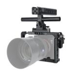  NICEYRIG cage kit NATO fogantyúval, 15mm rod Sony A7RIV/A7RIII/A7III/A7II/A7RII/A7SII/A9 kamerához (144)