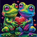 Yazz 3834 - Frogs In Love - 1023 db-os puzzle (3834)
