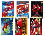 JUNIOR-ST Caiet A4, cu linii, 50 de coli - Spider-Man, cu lac UV