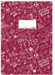 HERMA Coperta caiet Schooldoo A4 crimson / 1buc