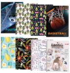 Junior Caiet A4, cu linii 444, 40 de coli, Exclusiv "A