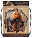 JUNIOR Geantă tip papuc imprimată - Seria 5 Horse Love - cal