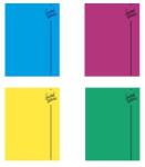 Gimboo Caiet GIMBOO 564, A5, 60 de coli, liniat, culori mixte