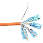 InLine Rola cablu de retea RJ45 STP Cat. 6 CU 100m Orange, InLine IL70501 (IL70501)