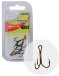 EnergoTeam Grizzly 374m-1/0 2x Bronz Hármashorog 4db/csom (49374100)