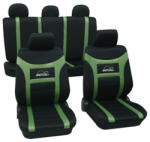 Petex Set complet huse scaune universale verde-negru Super Speed PETEX (22974813PX)