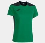 Joma T-SHIRT CHAMPIONSHIP VI SHORT SLEEVE dressz zöld fekete L