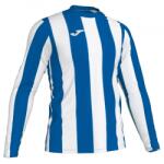 Joma INTER T-SHIRT L/S hosszú dressz / hosszú póló azúrkék fehér 6XS-5XS