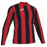 Joma INTER T-SHIRT L/S hosszú dressz / hosszú póló piros fekete 2XS