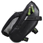 ROCKBROS Geanta impermeabila pentru bicicleta, 24.5 x 8 x 9 cm, negru