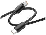 hoco. X96 USB-C / USB-C töltő- és adatkábel 100W, 1m, , fekete