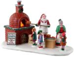 Lemax Mikulásné mézeskalácsot süt Santas Wonderland kollekció - dekorfalvak