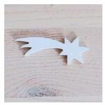  Fehér fa hullócsillag, mérete: 2, 8 cm