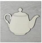  Natúr fa teáskanna, mérete: 100x77 mm