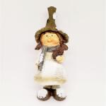  Kalapos kislány makkal. Mérete: 50x130x45 mm