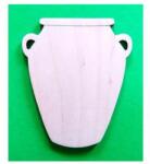  Amfora alakú natúr falap, mérete: 215x250 mm