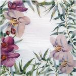  Szalvéta - orchideák