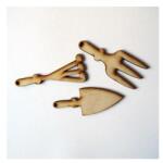  Kerti szerszám szett, mérete: 4x10 cm