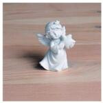  Fehér angyal csillaggal, mérete: 40x60x25 mm