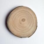 Szelet fa, natúr. Átlagos méret: 95x110 mm, vastagsága: kb. 11 mm
