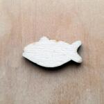  Natúr fa halacska, mérete: 35x20 mm