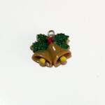  Műanyag harangok, charm. Mérete: 20x20 mm