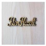  Isten Hozott felirat, natúr. Mérete: 9, 5x3 cm