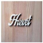  Húsvét felirat, fehér. Mérete: 7, 5x4 cm