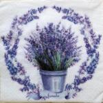  Szalvéta - levendulakoszorú - emiboltja - 60 Ft