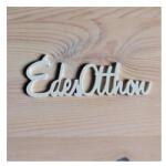  Édes Otthon felirat, fehér. Mérete: 10x3 cm - emiboltja - 235 Ft