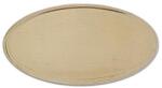  Natúr fa tábla, ovális, peremes, mérete: 15x8x1 cm