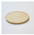  Natúr fa ovális tábla, mérete: 80x40 mm