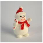  Mini hóember cukorpálcikával, magassága: 28 mm