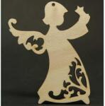  Angyal csillaggal, mérete: 10cm