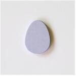  Világoslila fa tojás, mérete: 20x27 mm