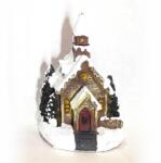  Ledes házikó, tűzoltóság. Mérete: 6x6, 5x10 cm