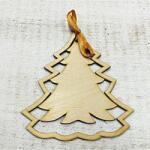  Natúr fa keretes fenyő. Mérete: 115x130 mm