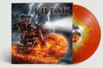 Iced Earth Hellrider (Orange w/ Yellow & Silver Splatter Vinyl)