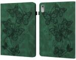  ART BUTTERFLY Husă rabatabilă pentru Lenovo Tab P11 Gen 2 verde