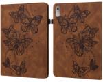  ART BUTTERFLY Husă rabatabilă pentru Lenovo Tab P11 Gen 2 maro