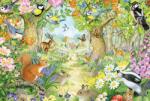 Schmidt Spiele - Puzzle Animale din pădure - 100 piese Puzzle