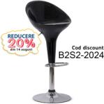 Scaun de bar ABS 105 negru
