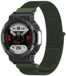  NYLON Cserélhető szíj Amazfit T-Rex 2 zöldhöz