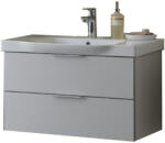 Kolpa San Set mobilier suspendat si lavoar Kolpasan, Lana, 80 cm, gri deschis (528960) - sanoterm