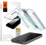 Spigen EZ Fit HD Apple iPhone 15/ iPhone 16, tempered kijelzővédő fólia felhelyező kerettel (AGL06907)