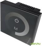 OPTONICA LED Bandă dimmer RGB pentru bandă mural negru panou sticlă touch control (AC6318)
