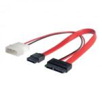 Akyga Slim SATA/SATA/MOLEX adapter (AK-CA-45) (AK-CA-45)