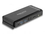 Delock DisplayPort 1.4 KVM switch 8K 60 Hz USB 5 Gbps (11476)